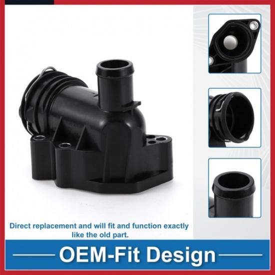 Engine Coolant Thermostat Housing Assembly Fit for Mercedes-Benz GL350 2010-2016