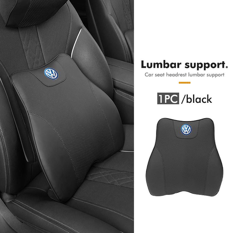 Hub Caps For Volkswagen VW Car Headrest Lumbar Support Memory Cotton Fatigue Relief Cushion Scirocco Jetta Beetle Golf 4 5 6 Pas