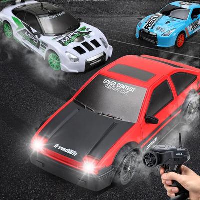 2,4G Высокоскоростной Drift Rc Car 4WD Игрушка с дистанционным управлением AE86 Модель GTR Автомобиль RC Гоночные машинки Игрушки для детей Рождественские подарки