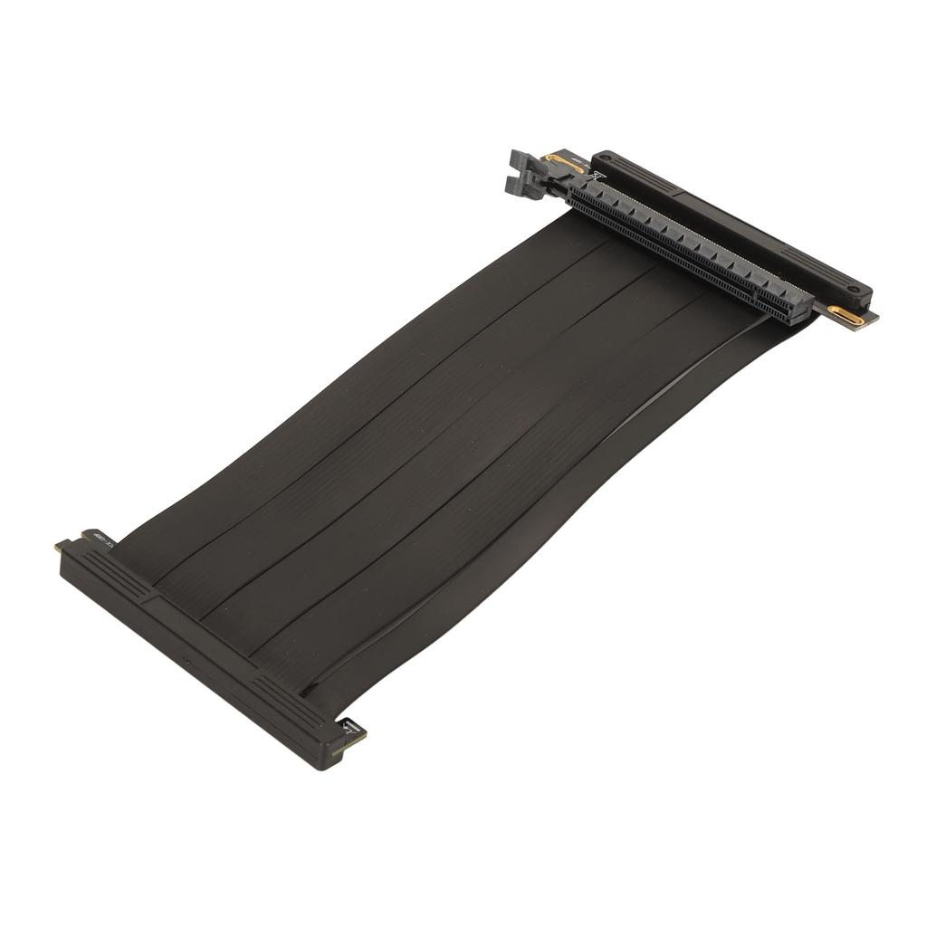 Кабель-удлинитель PCIE4.0 X16 Высокоскоростной Двойной Складной PCI Express Gen4 Удлинительный кабель для видеокарты Вертикальный GPU