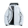 Unisex Thick Winter Hooded Cotton Puffer Jacket Windproof Warm Outdoor Casual Coat Men Women
