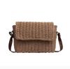 Handmade Straw Handbag for Women Summer Beach Tote Woven Shoulder Bags Bohemia Knitted