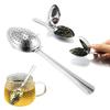 Stainless Steel Tea Diffuser with Hook Fine Holes Tea Interval Filter for