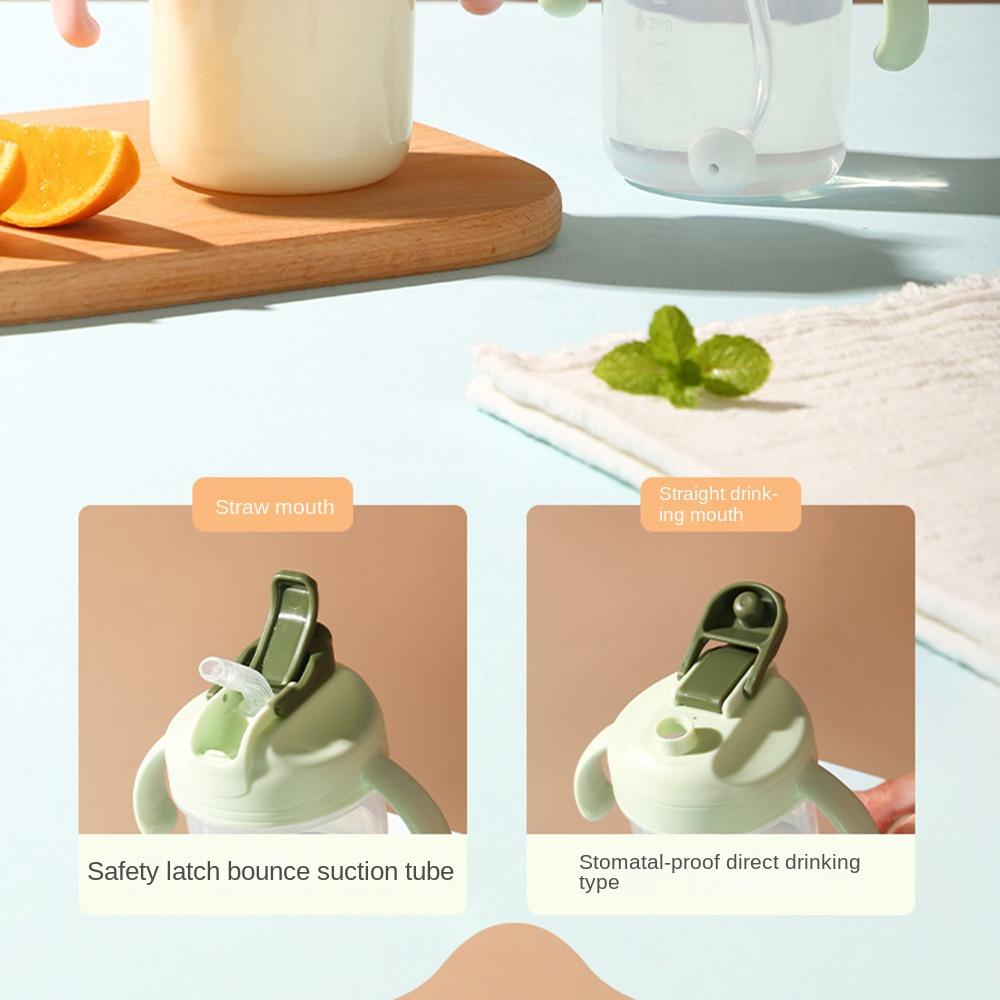 Leak-proof Baby Straw Drinking Cup Portable Learning Water Container Toddler Water Bottle Newborn