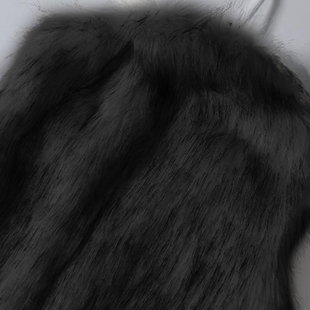 Women's Wool Vest Faux  Vest Stand Collar Faux  Vest Jacket