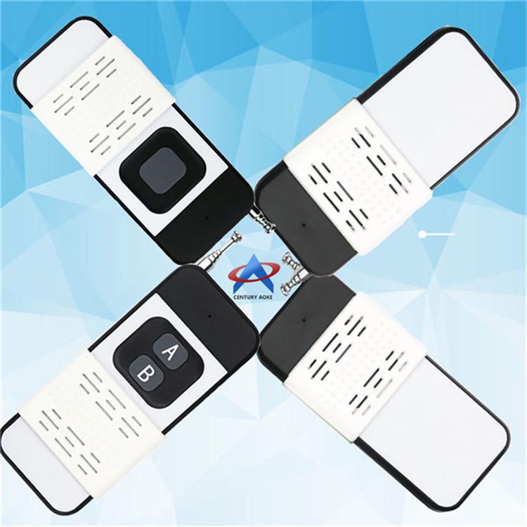 Aoke DC 12V 4-канальный пульт дистанционного управления для шлагбаума, рольставен, ворот, двигателя