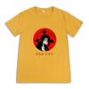 Summer New Cotton Rascal Handsome Childrens Tshirt Fire Shadow Street Trend Uchiha Itachi Printed Parent Child Short Sleeve