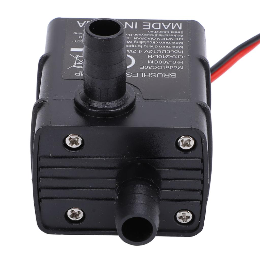 Погружной водяной насос 4,2 Вт 240 л/ч 300 см подъем IP68 водонепроницаемый микро DC12V бесщеточный водяной насос