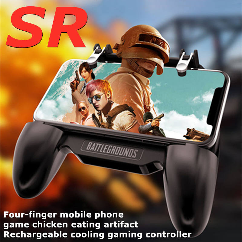 Игровой контроллер Мобильный L1 R1 Джойстик для Android Смартфона Мобильного Телефона Геймпад ON Joypad Триггер PUBG PABG PUPG Pabga Free Fire