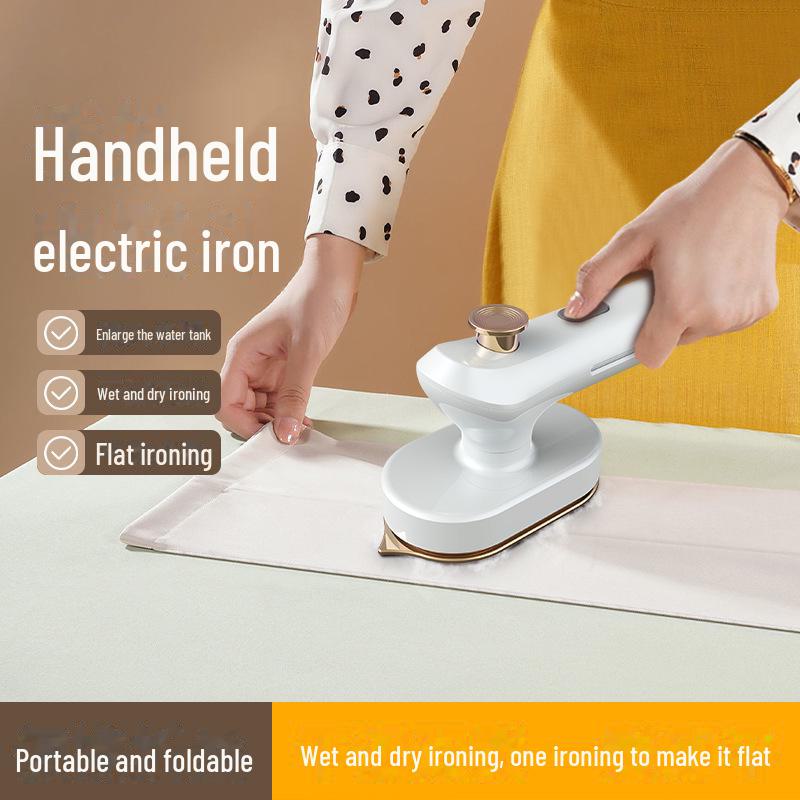 Портативный вращающийся ручной паровой утюг - мини-электрический для бытового сухого и влажного глажки