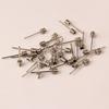 50PCS Stainless Steel Sports Ball Inflating Pump Pins Soccer Football Basketball Air Valve Adaptor Needle for Inflatable Sports