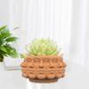 Succulents Flower Pot Resin Silicone Mold Suitable for Diy Garden Concrete Flower Pot Candle Holder Crafts Home Decor