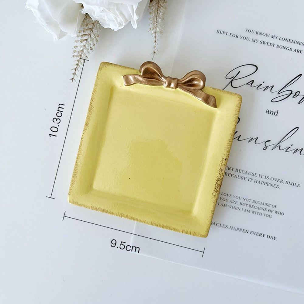 Photo Props Decorative Jewelry Plate Resin Jewelry Dish New Jewelry Display Tray Jewelry