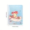 5 шт. Кавайный Sanrio Hello Kitty A5 Цветная Страница Кожаный Блокнот Милая Девочка DIY Ручной Блокнот Дневник Портативный Бумажные Принадлежности для Документов Подарок