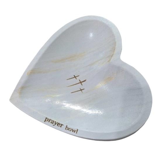 Деревянная молитвенная чаша в форме сердца Yousheng, ручная работа, чаша в форме сердца с карточками, религиозная молитвенная чаша из теста, подарки на Пасху, Рождество, День благодарения