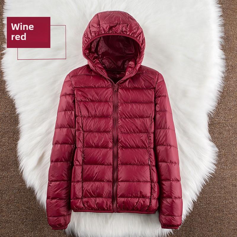 Женская осенняя белая куртка-пуховик с капюшоном, ветрозащитная, теплая, повседневная, зимняя, S-6XL