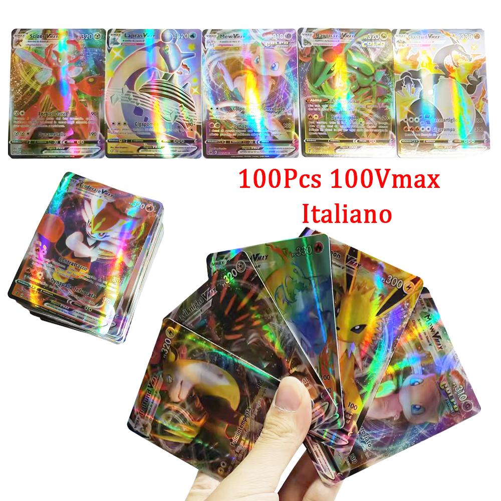 Pokemon Cards Vmax Vstar EX GX Energy Toys  Playsets Card No Repetition Exceed Evolution Charizard Full Flash Card Multiple People Battle