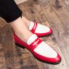 Fashion New Fashion Men's Mix Color Casual Shoes Red Yellow Blue Slip On Penny Loafers Formal Wedding Prom Dress Homecoming Footwear