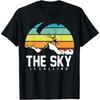 Небо зовет _ Парашютный спорт Скайдайвинг Дайвинг Скайдайвер Футболка