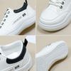 White Shoes Women's Autumn New Height Increasing Student Board Shoes Platform Street Style Casual Women's Shoes