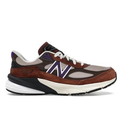 990v6 Сделано в США Rich Oak Cosmic Grape унисекс кроссовки коричневые U990OP6