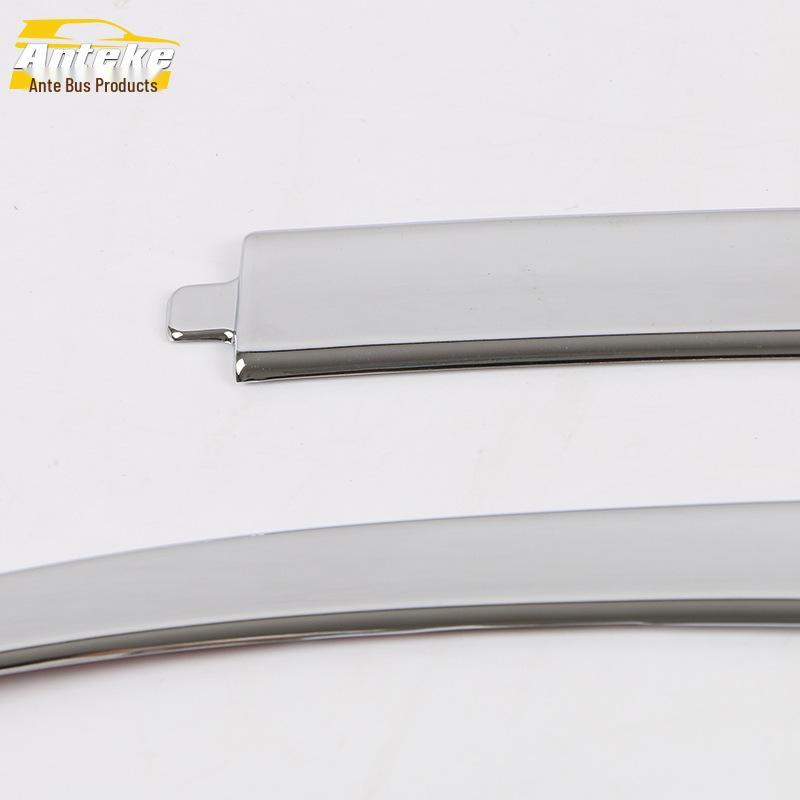 Suitable for 13 New Santa Fe Models, Rear Window Trim Triangle Chrome Wing Side Cover Sticker Enhancement.