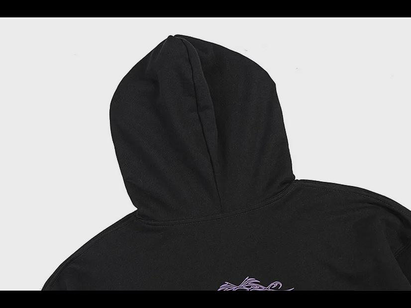 Свободная толстовка с капюшоном в стиле хип-хоп с принтом на санскрите 2022 года для мужчин и женщин