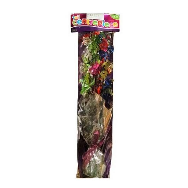 Центральное украшение вечеринки в честь 50-летия из фольги