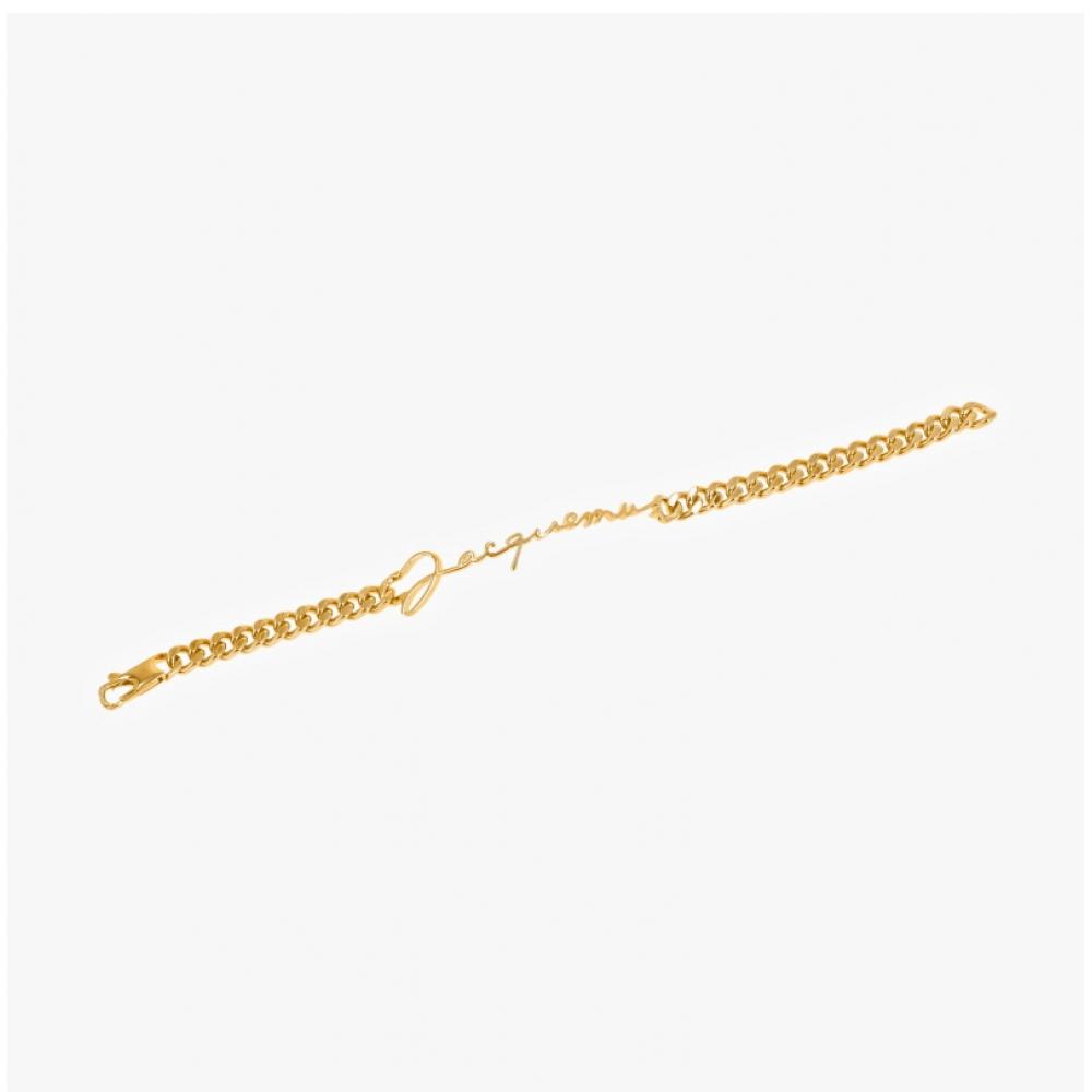 Jacquemus 223jw332 5845 280 La Golmette Logo Chain Bracelet