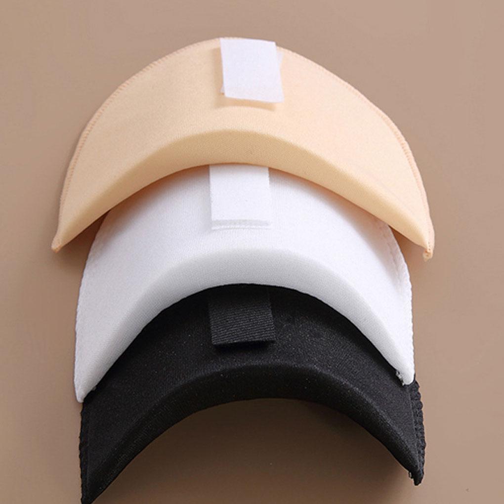 2pair Widely Used Shoulder Pads For Clothes Designed For Comfort Soft And Comfortable Sponge Clothes Shoulder Pads