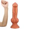 Realistic Canine Design Dildo Set Handheld Silicone Adult Toy for Women Body-Safe Fantasy Novelty