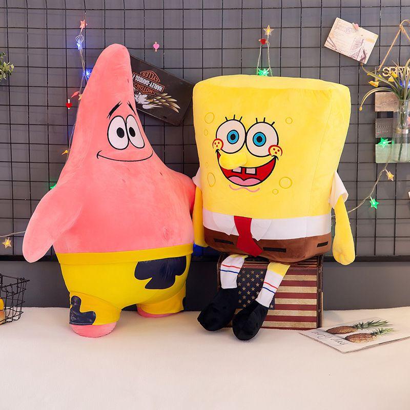 Spongebob Patrick Star Plush Toy Soft Stuffed Doll Cute Cushion Kids Girls Gift