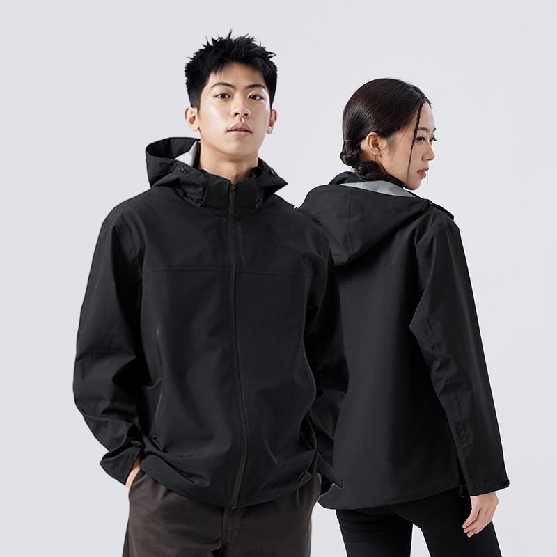 Однослойная куртка женская трехзащитная мужская для активного отдыха, альпинизма, легкая куртка