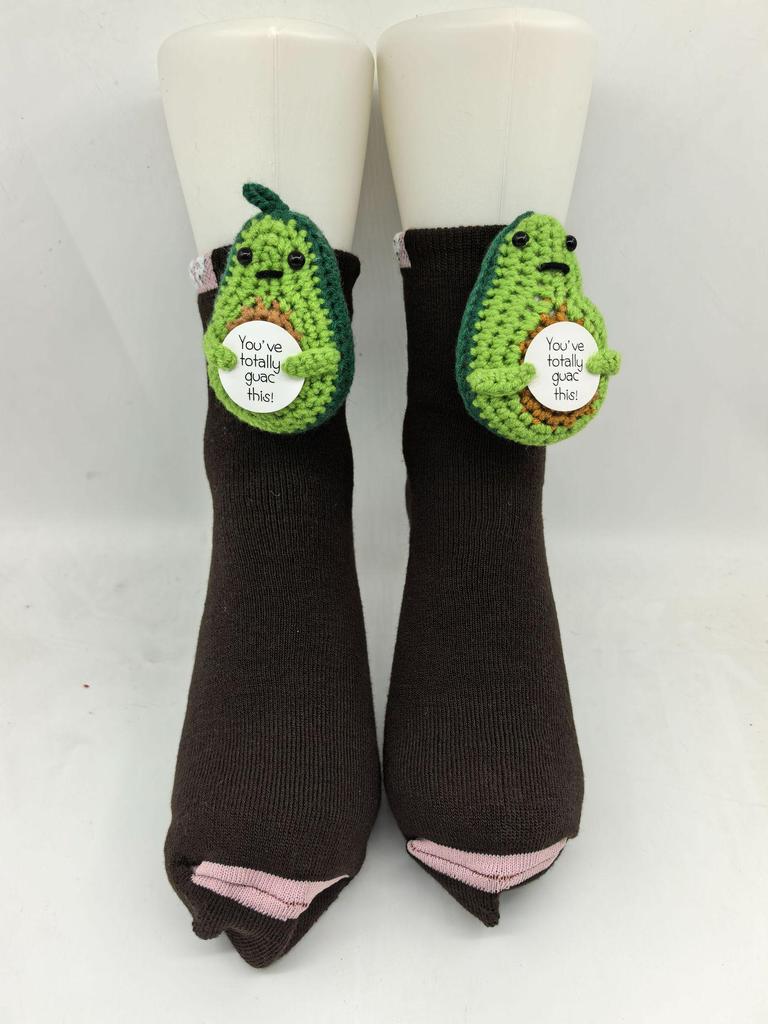 Уютные рождественские вязаные носки с животными - Теплые и милые для осени и зимы