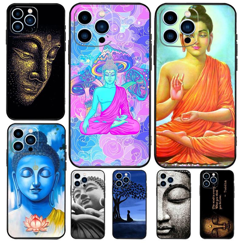 Buddha Art Case For Oppo A98 A78 A58 A38 A18 A54 A74 A94 A80 A60 A40 A96 A76 A16 A15 A17 A57 A5 A6 Pro
