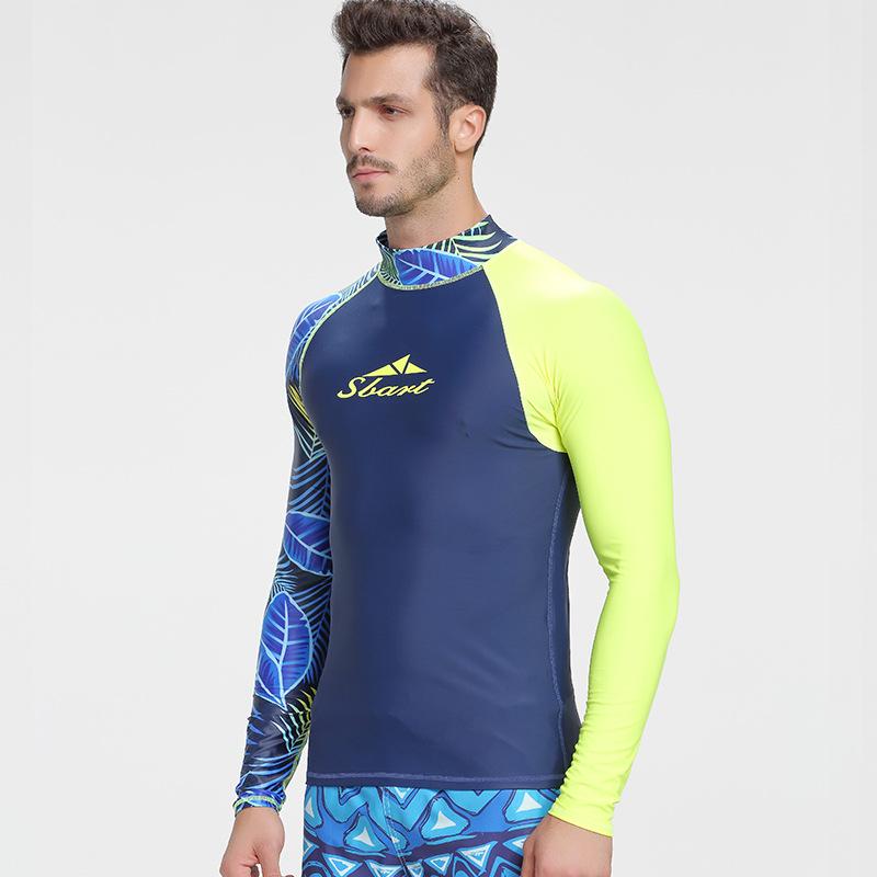 Sharkbat Men's Quick-Dry Sun Protection Surfing Wetsuit & Snorkeling Set