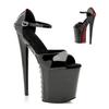 20CM Sexy Women Pole Dance Shoes Stripper High Heels Show Pumps Platform Wedding Shoes