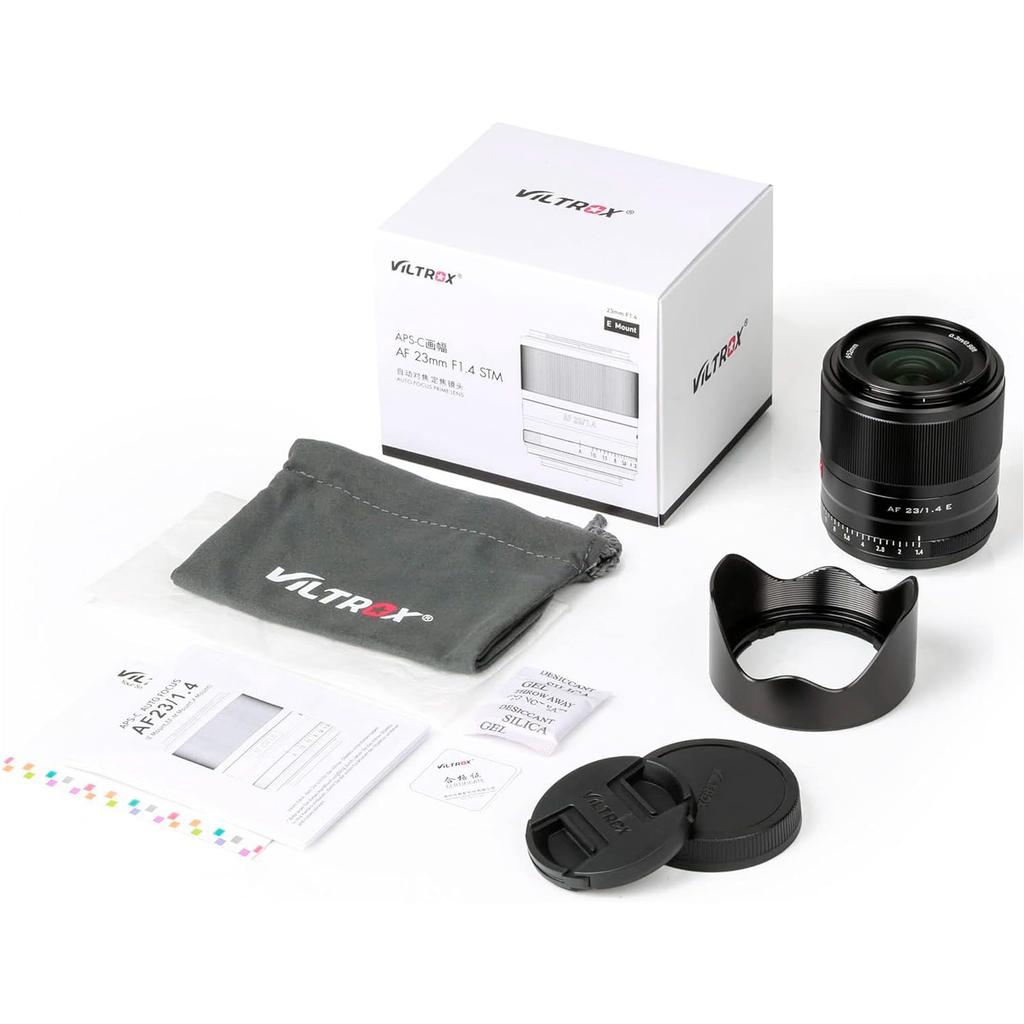 Объектив VILTROX 23mm E Светосильный объектив с автофокусом STM для камер Sony A7 A7R A7C A7II A7RII A7SIII A7III A7RIII A7RIV A9 A6600 A6500 A6400 A6300