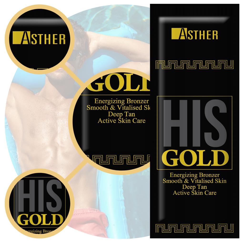Asther His Gold Бронзер для мужчин для загара