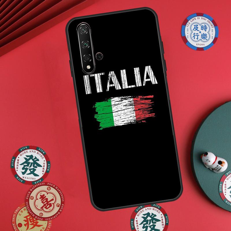 Флаг Италии для Huawei Nova 12s 7i 8i 11i 12i Y73 Y70 Y90 Y60 Y72 Y61 Y91 9 10 SE P30 Pro P40 Lite Чехол