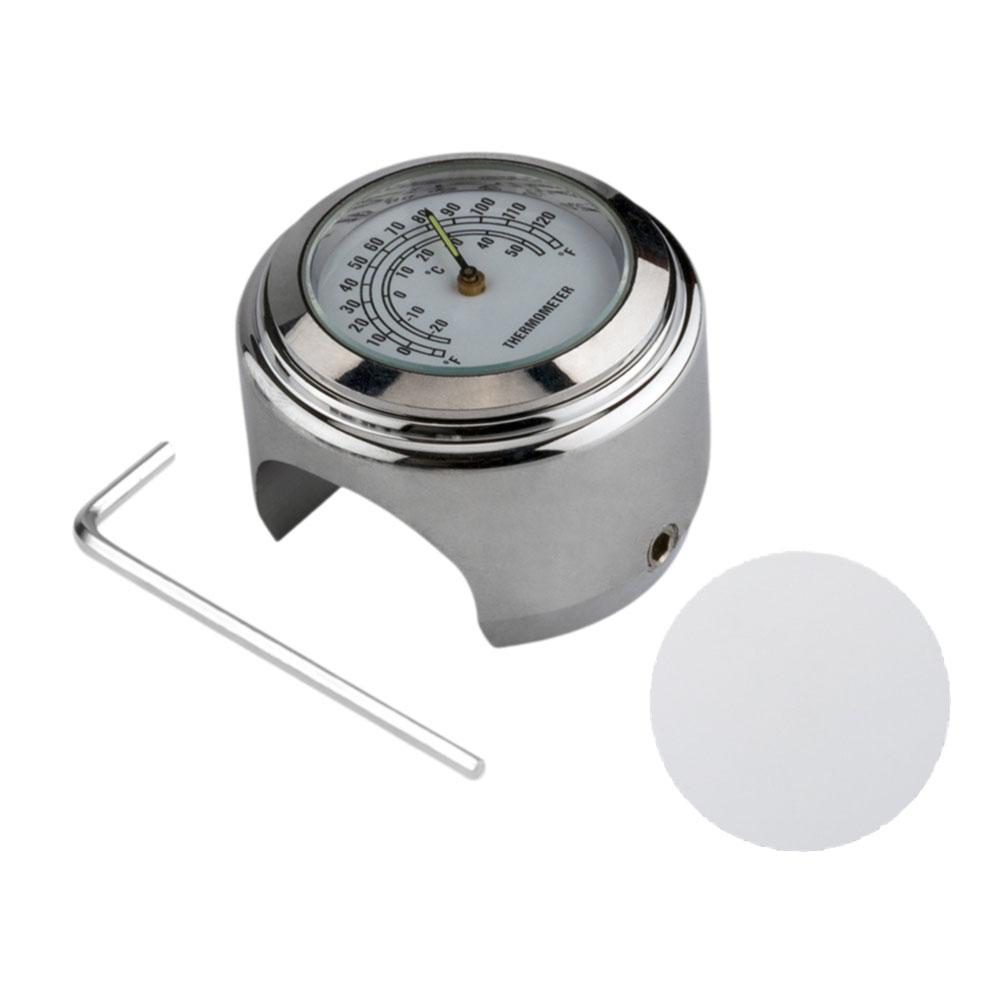 Мотоциклетный пыле- и водонепроницаемый кварцевый термометр многофункциональный автомобильный настольный руль из алюминиевого сплава светящийся Univer V4Y7