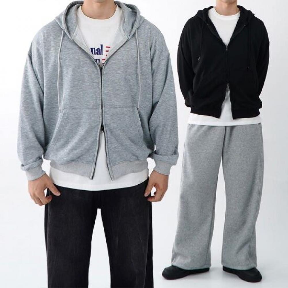 Onl Men S Crop Hooded Zip Up Gray Onl 1+1