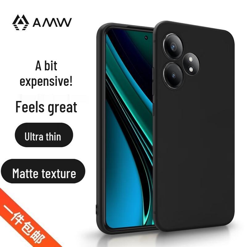 Матовый защитный чехол для телефона AMW для OPPO и realme