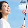 Mute Personal Cooling Clip Fan Bladeless Hanging Waist Fan Handheld Air Cooler  Indoor Outdoor Use