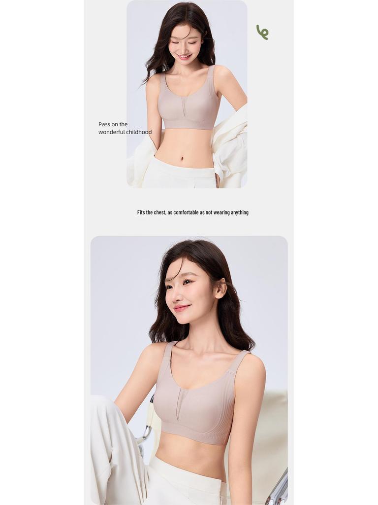 Women's Shaping Bra: Full-Cup, Anti-Sagging, Side Support, for Large Busts - Seamless, Thin Style, Plus Size