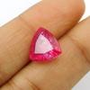 Natural Ceylon Sapphire Loose Gemstone   4.50 Ct Pink Trillion Shape
