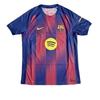 Nike FC Dri-Fit Барселона Клуб 25-26 Домашняя Игровая Версия Удобная Стильная Футболка-Пуловер с Коротким Рукавом Футболка Унисекс Топы HJ4544-456