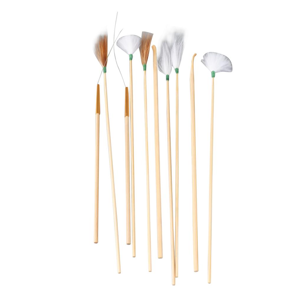 Набор для массажа ушей Наборы для чистки ушной серы Гусиная нержавеющая сталь Ухочистка Средство для удаления серы Светящаяся ухочистка Лечение