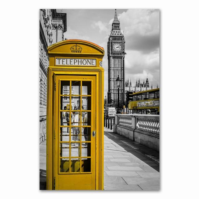 Скандинавские S и принты, картины для гостиной, настенные художественные декоративные картины, холст с принтом, город, Лондон, Париж, пейзаж, без рамки