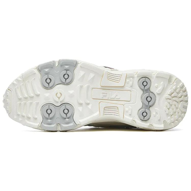 FILA Ravagement 1 Fabric Breathable Low top Casual Shoes Women's White Gray (Unisex) Casual Shoes F12W031127FVL